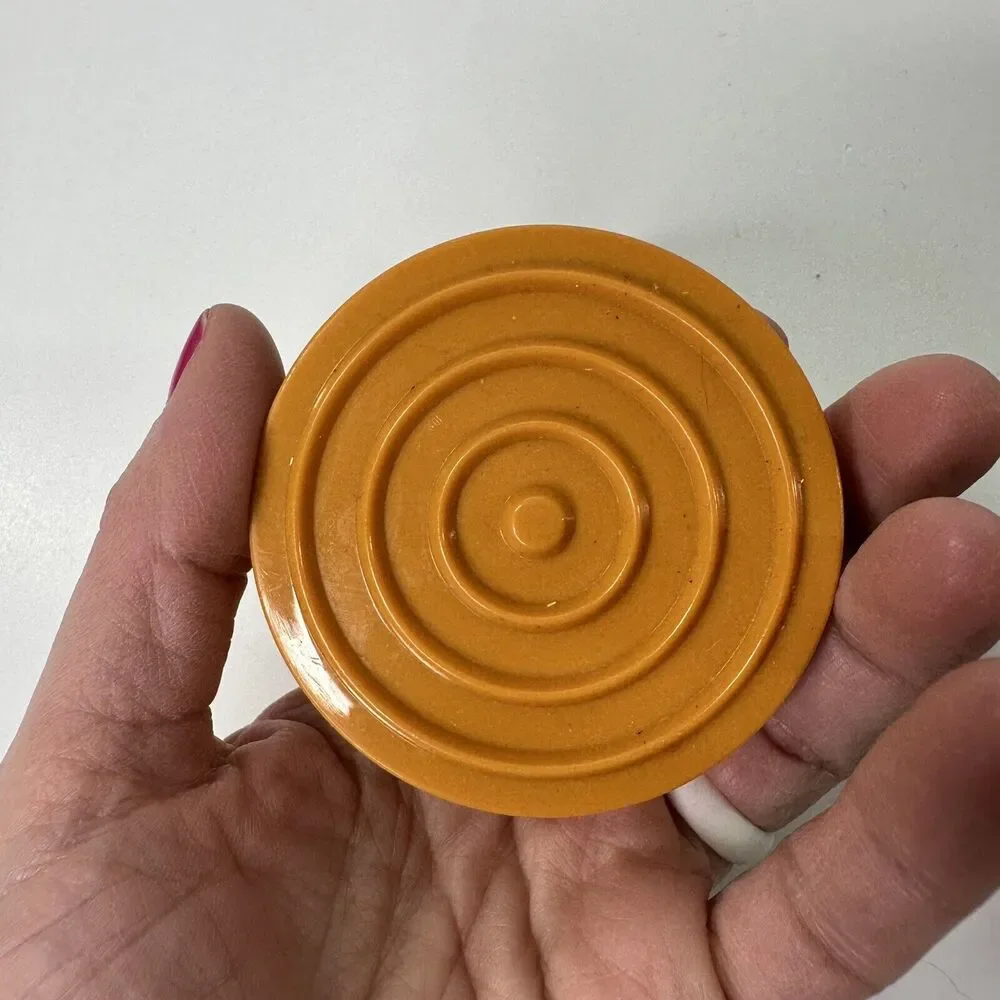 2 Charcoal Companion 2008 Slider Hamburger Press Plastic Bun Shaped 2.5